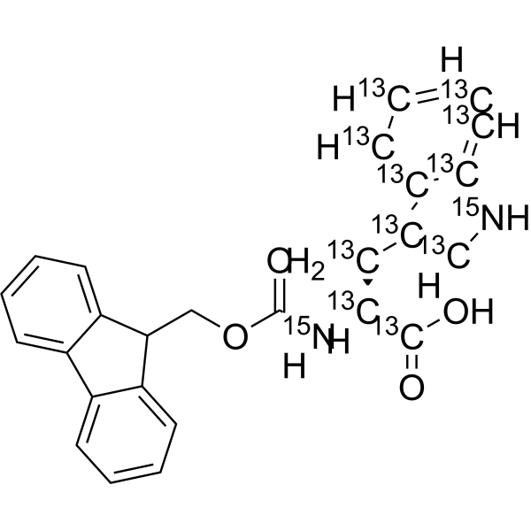 Fmoc-Trp-OH-13C11,15N2 2483830-20-0